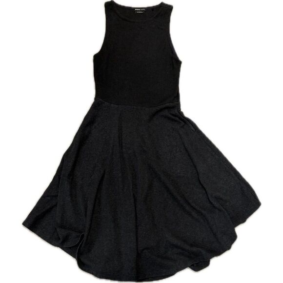 prAna Black Sleeveless Knit Fit & Flare Dress | Size Small - Picture 2 of 3